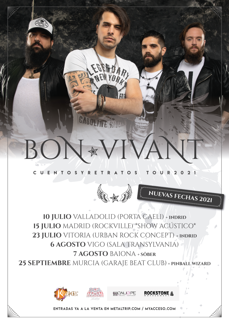 Bon Vivant - "Cuentos y Retratos Tour 2021"